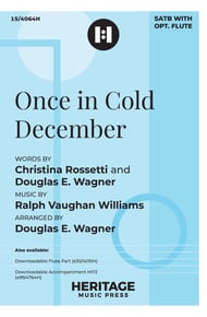 Once in Cold December SATB choral sheet music cover Thumbnail